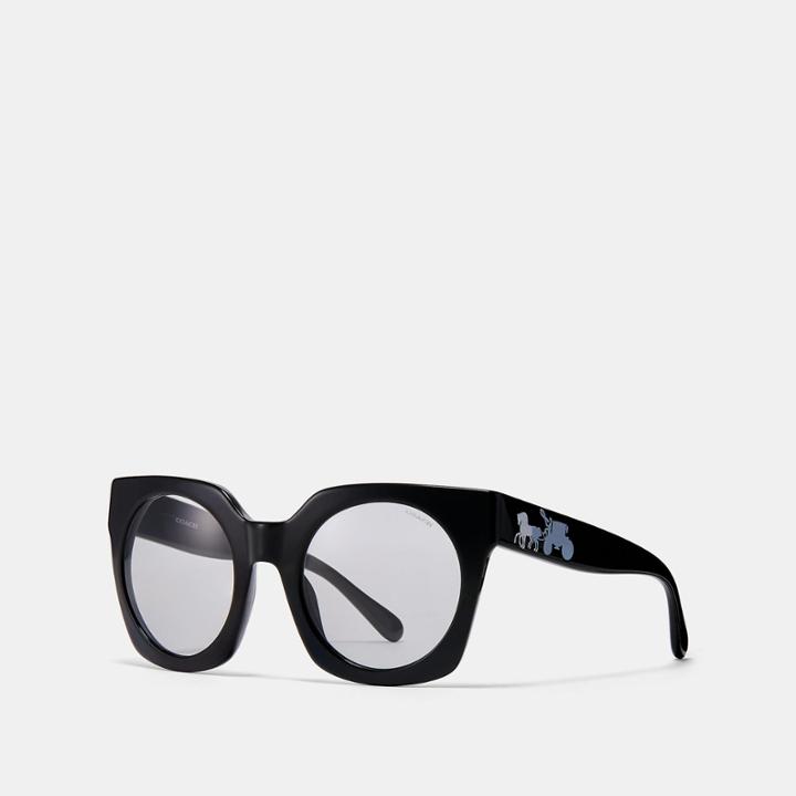 Coach Horse And Carriagre Hologram Sunglasses