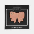 Coach Bow Shoe Patch