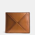 Coach Compact Id Wallet In Patchwork Sport Calf Leather