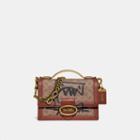 Coach Riley Top Handle 22 In Signature Canvas With Rexy By Guang Yu