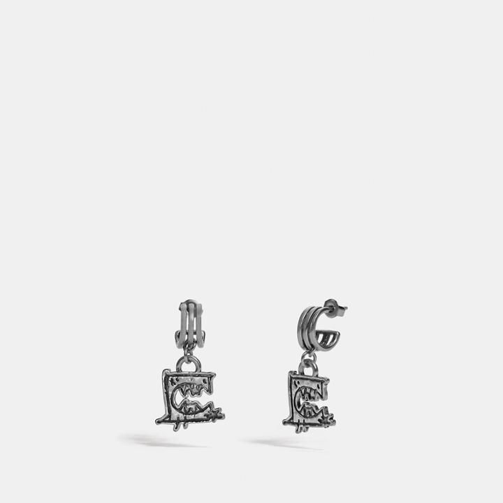 Coach Triple Hoop Earrings By Guang Yu