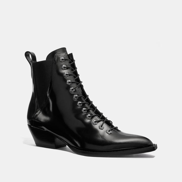 Coach Lace Up Bootie