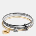 Coach Horse And Carriage Coin Mix Bangle Set