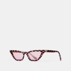Coach Checkered Cat Eye Sunglasses
