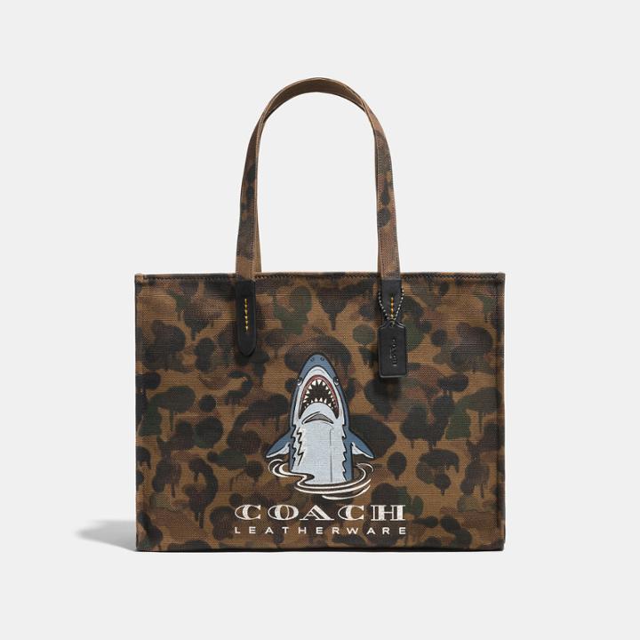 Coach Sharky Tote 42