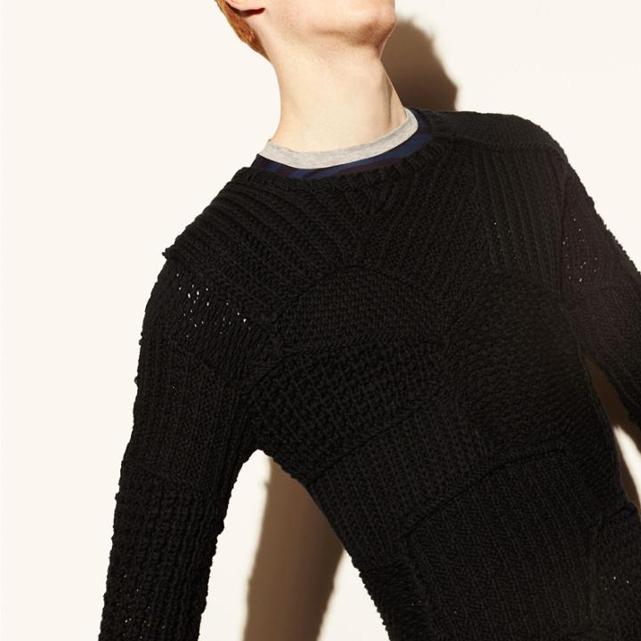 Coach 1941 Patchwork Crewneck Sweater