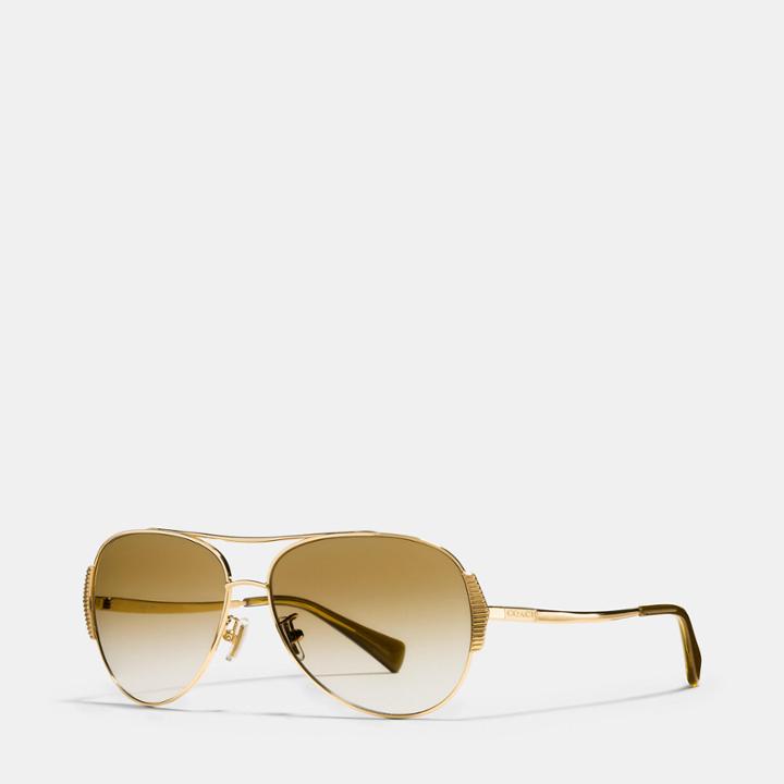 Coach Idol Pilot Sunglasses