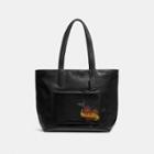 Coach Metropolitan Soft Tote With Tattoo Tooling