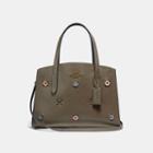 Coach Charlie Carryall 28 With Scattered Rivets