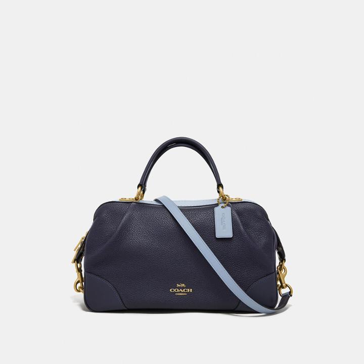 Coach Lane Satchel In Colorblock