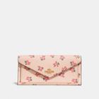 Coach Soft Wallet With Floral Bloom Print