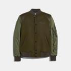 Coach Ma-1 Varsity Jacket