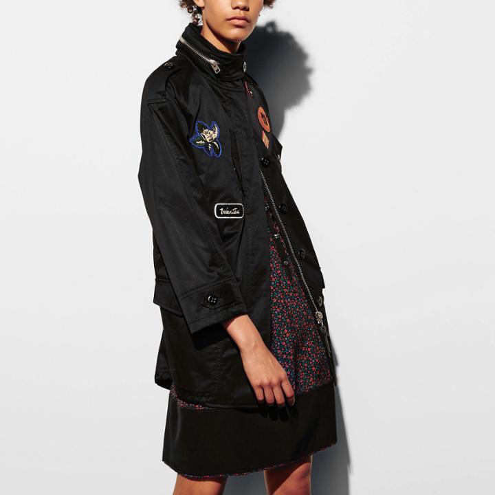 Coach Military Slim Parka