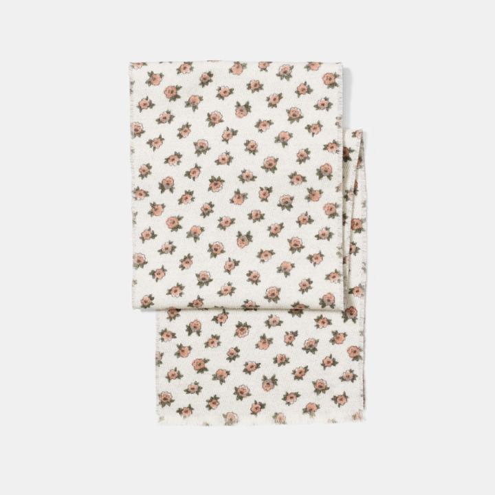 Coach Reversible Floral Signature Muffler