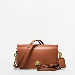 Coach Classics Leather Shoulder Purse B4 Britishtan