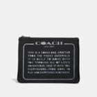 Coach Large Multifunctional Pouch In Cordura Fabric With Spray Storypatch