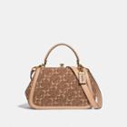 Coach Frame Bag In Signature Jacquard