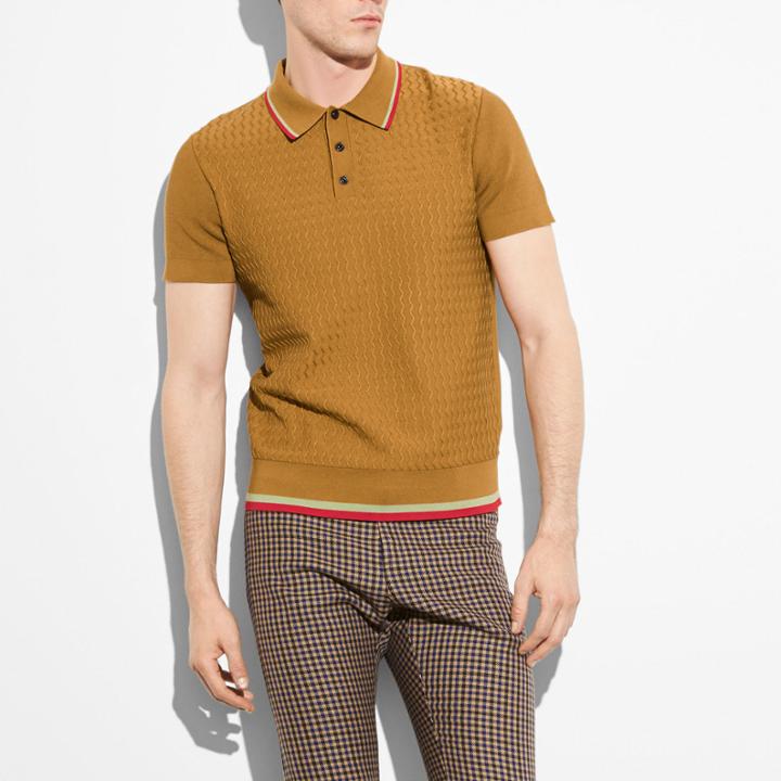 Coach Ruffled Polo