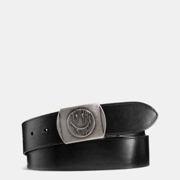 Coach Gnarly Face Military Cut-to-size Belt