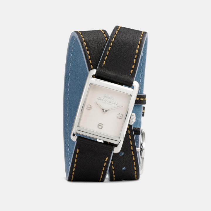 Coach Renwick Double Wrap Watch, 25mm X 35mm
