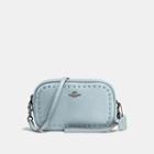 Coach Crossbody Clutch With Lacquer Rivets