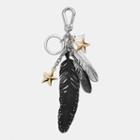 Coach Mixed Feathers And Stars Bag Charm