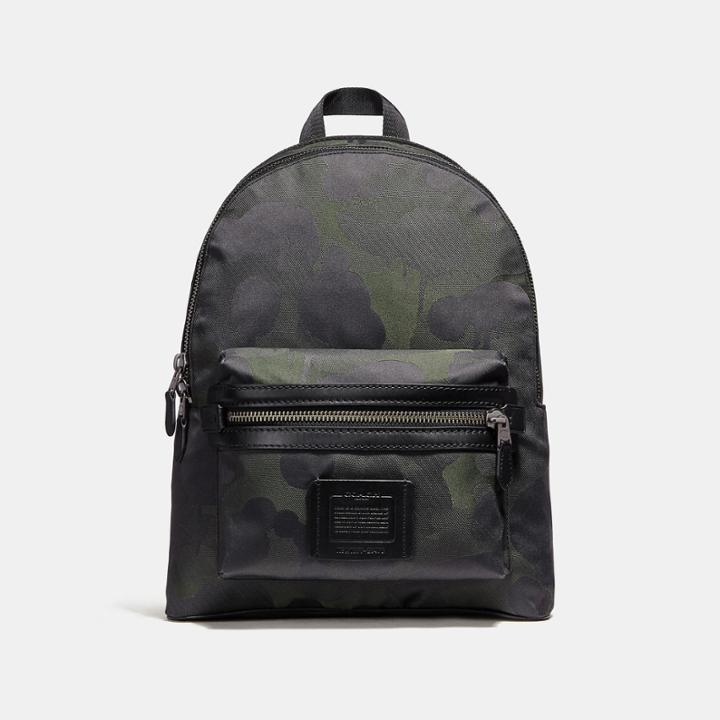Coach Academy Backpack In Cordura Fabric With Wild Beast Print
