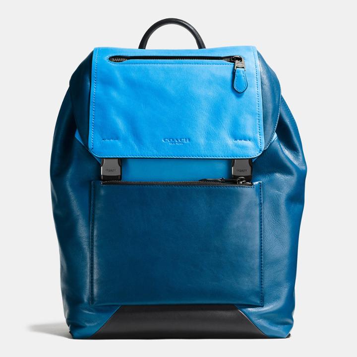 Coach Manhattan Backpack In Sport Calf Leather