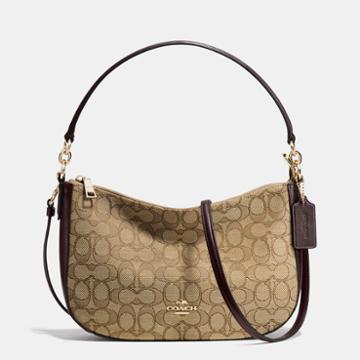 Coach Chelsea Crossbody In Signature Jacquard