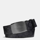 Coach Stitched Plaque Cut-to-size Reversible Signature Belt