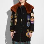 Coach Military Patch Worker Jacket