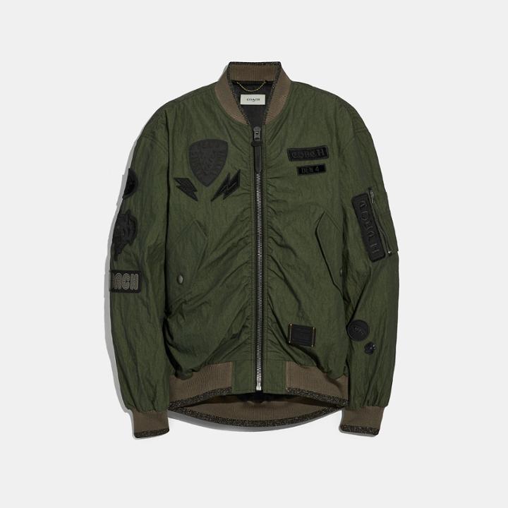Coach Disney X Coach Embellished Ma-1 Jacket