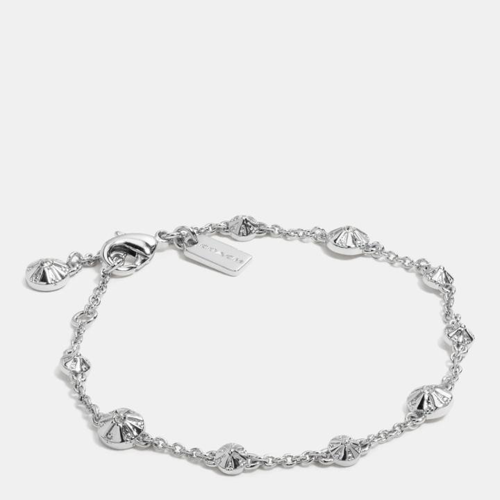 Coach Delicate Daisy Rivet Bracelet