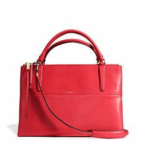 Coach - The Borough Bag Retro Gd/classic Vermillion