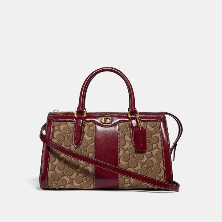 Coach Bond Bag In Signature Jacquard