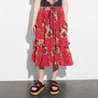 Coach Daisy Bouquet Ruffle Skirt