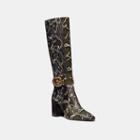 Coach Evelyn Boot In Snakeskin