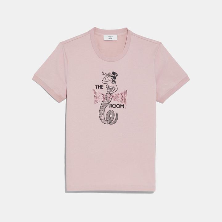 Coach Viper Room Embellished T-shirt