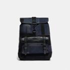 Coach Bleecker Backpack With Patchwork