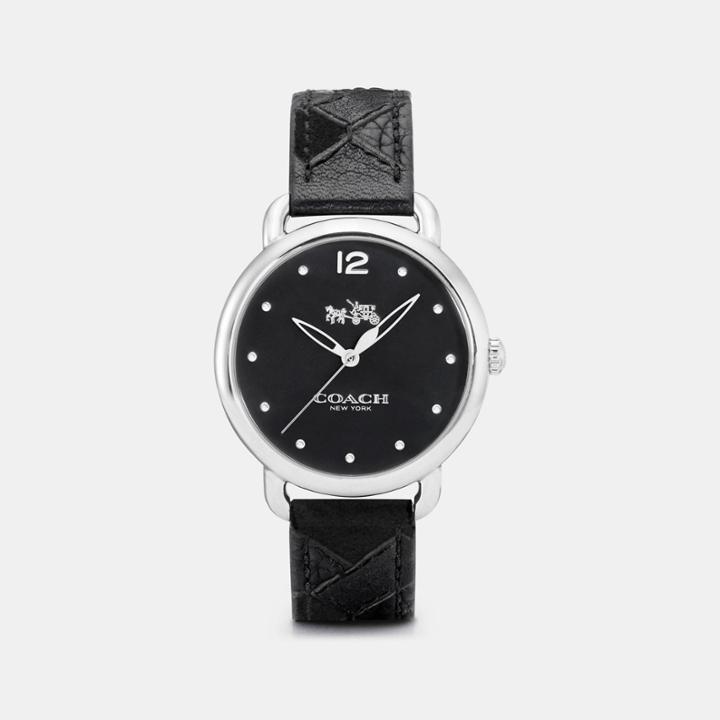 Coach Delancey Watch With Patchwork, 36mm