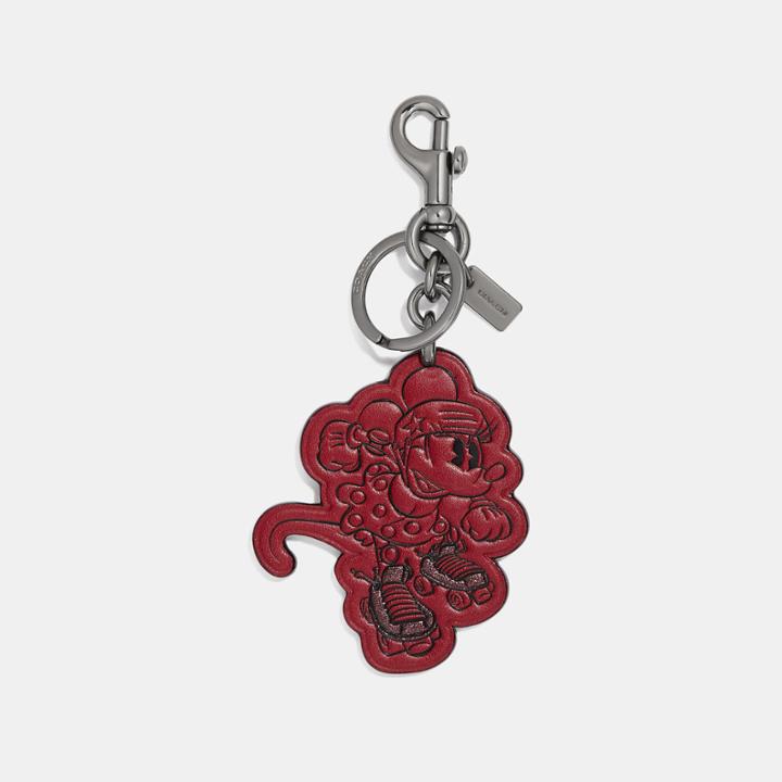 Coach Boxed Minnie Mouse Rollerskate Bag Charm