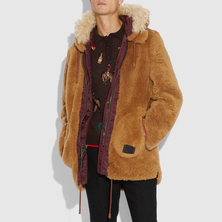 Coach Reversible Western Parka