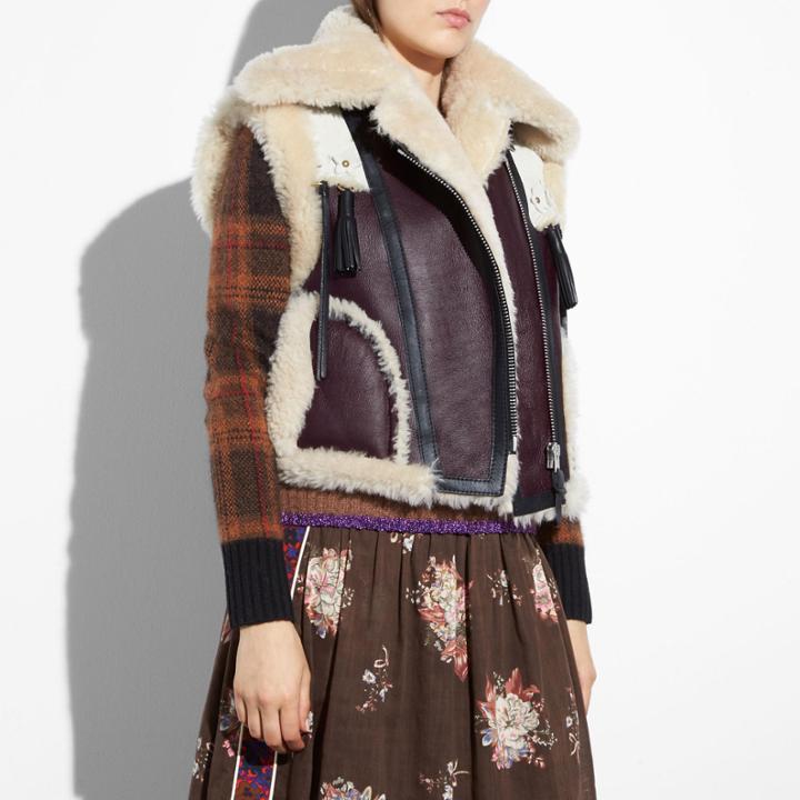 Coach Western Aviator Vest