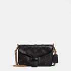 Coach Courier Crossbody In Glovetanned Leather With Whipstitch Eyelet And Crocodile Detail