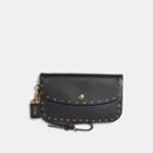 Coach Clutch With Border Rivets
