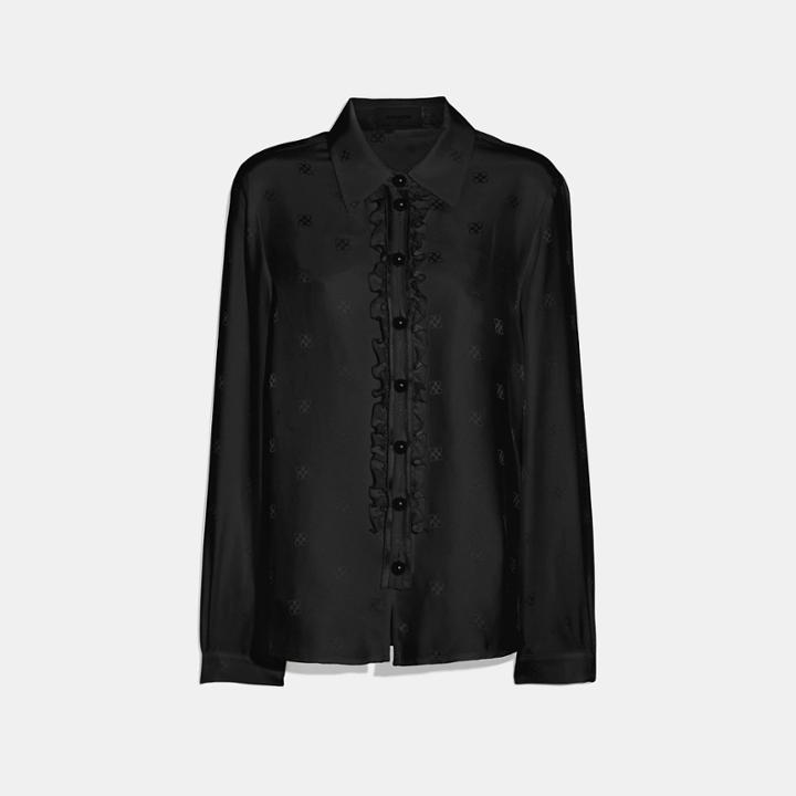 Coach Signature Square Jacquard Shirt