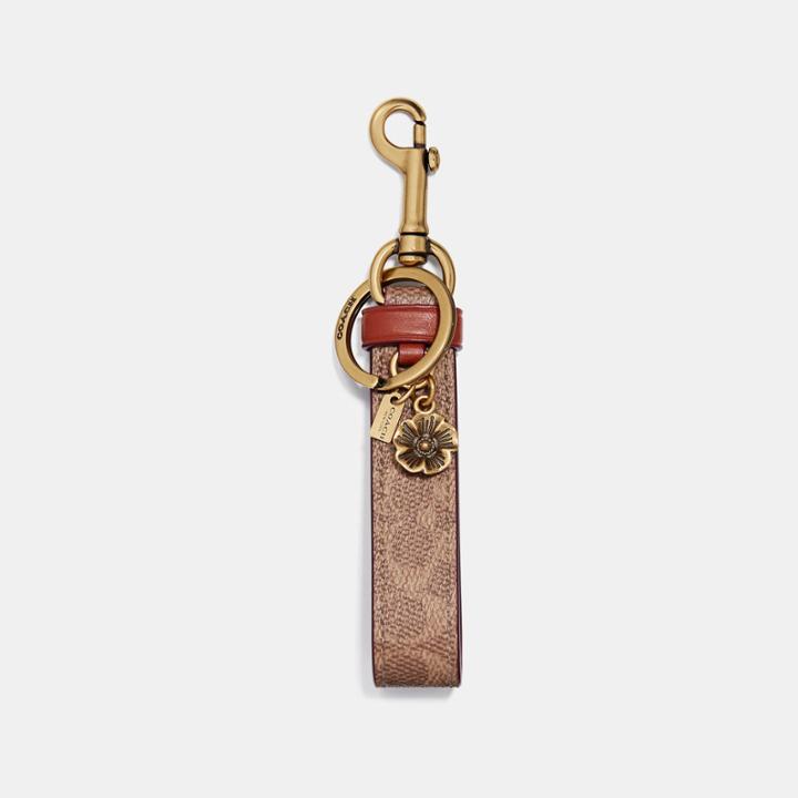 Coach Signature Charm Loop