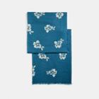 Coach Floral Bow Print Signature Stole