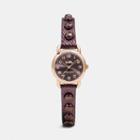 Coach Delancey 23mm Rose Gold Plated Studded Strap Watch