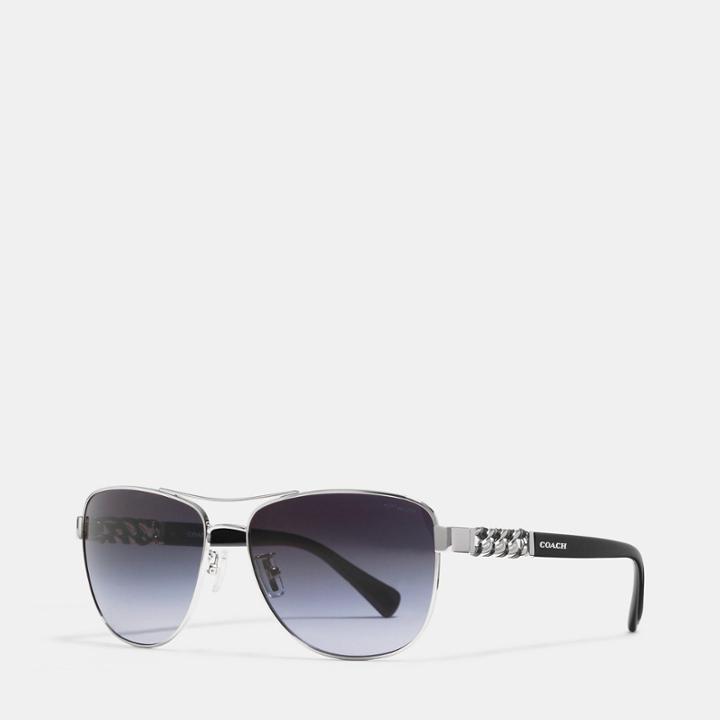 Coach Whiplash Aviator Sunglasses